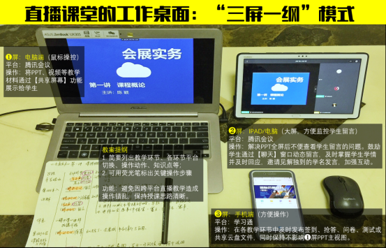 运管学院陈颖老师举行“三屏一纲”《会展实务》线上教学示范课4379.png